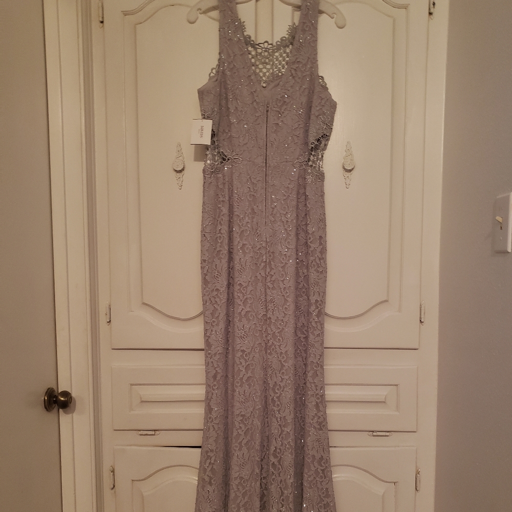 Sleeveless Evening Gown (Size 13)